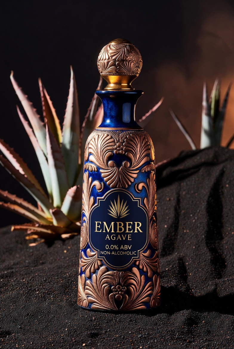 Ember clay bottle